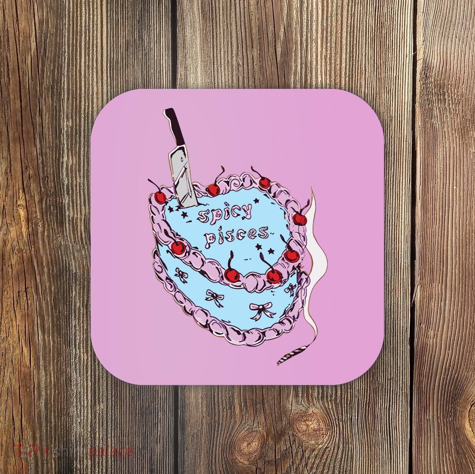 Celebrate The Birthday Rodrigo Spicy Pisces Coaster