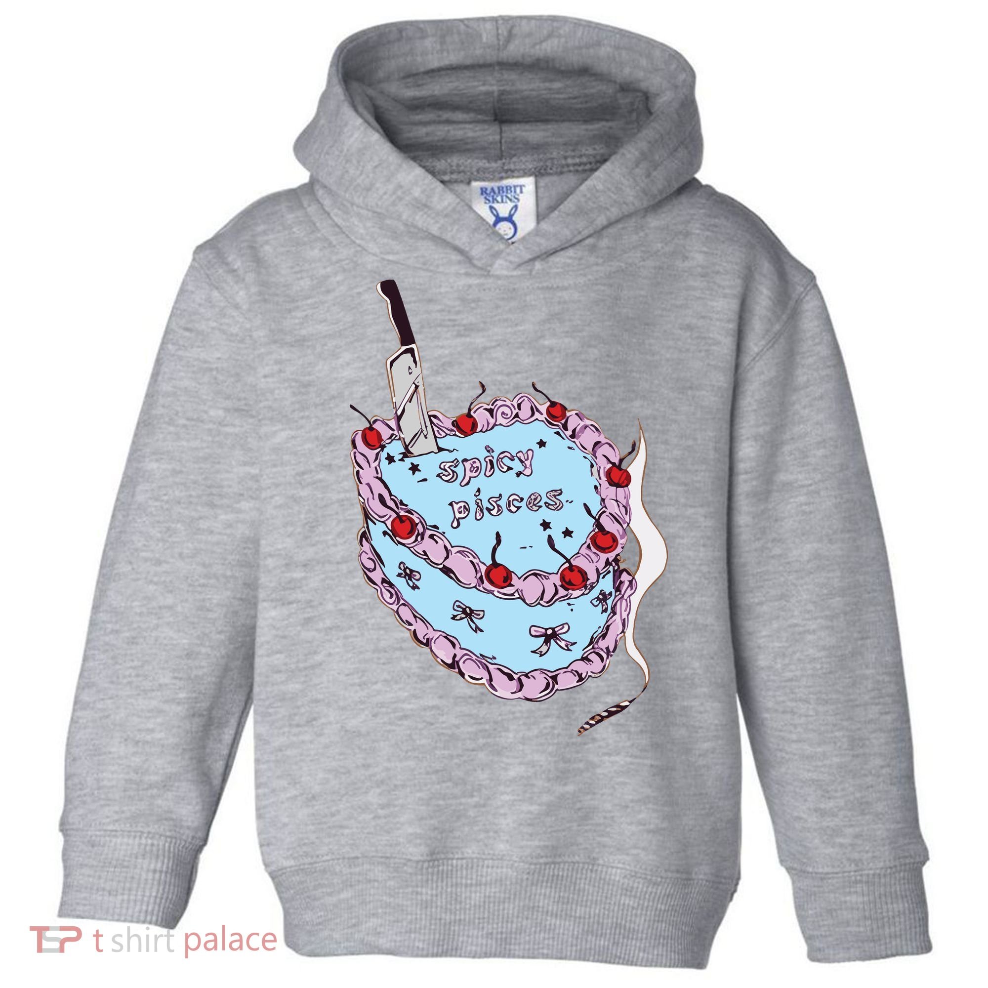 Celebrate The Birthday Rodrigo Spicy Pisces Toddler Hoodie