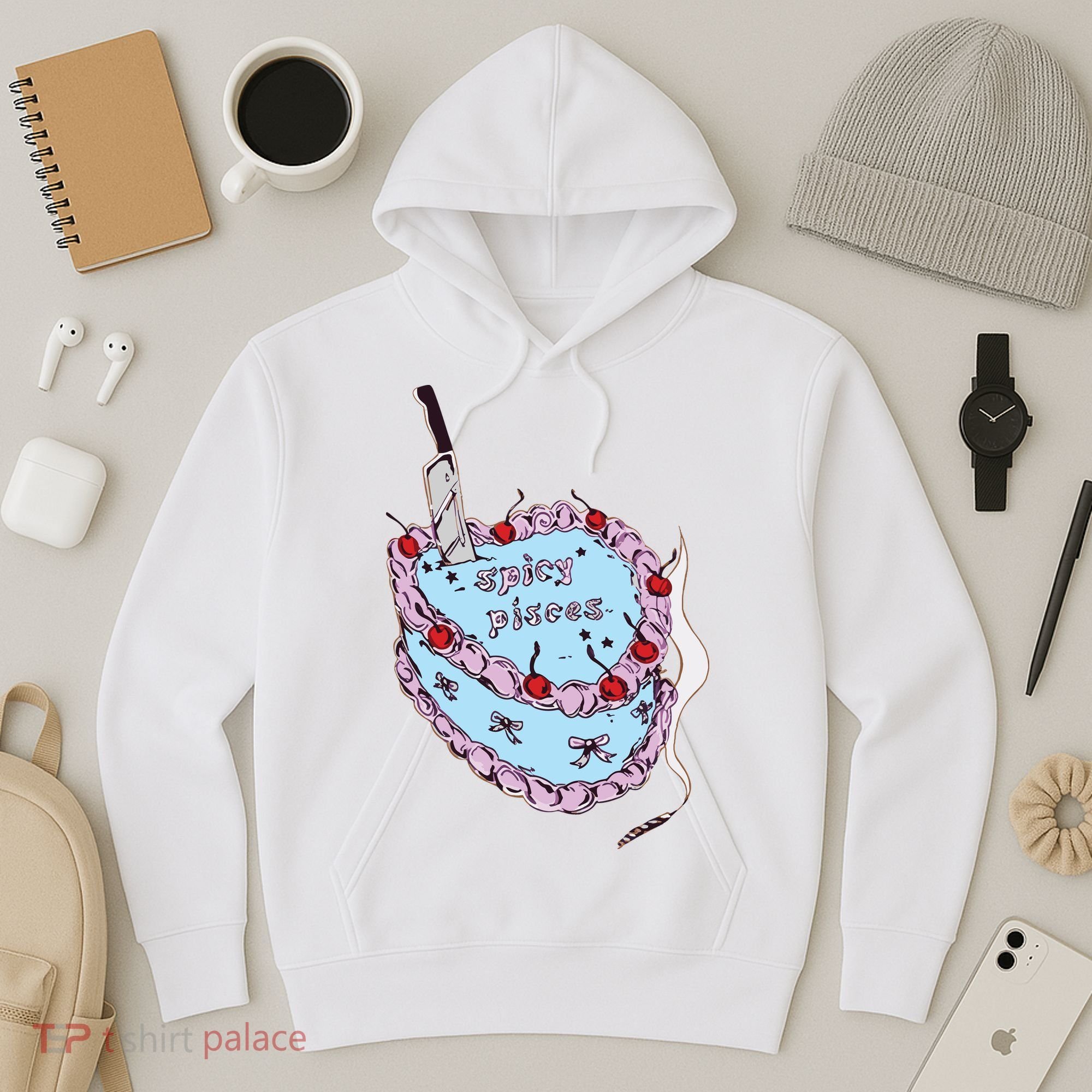 Celebrate The Birthday Rodrigo Spicy Pisces Hoodie