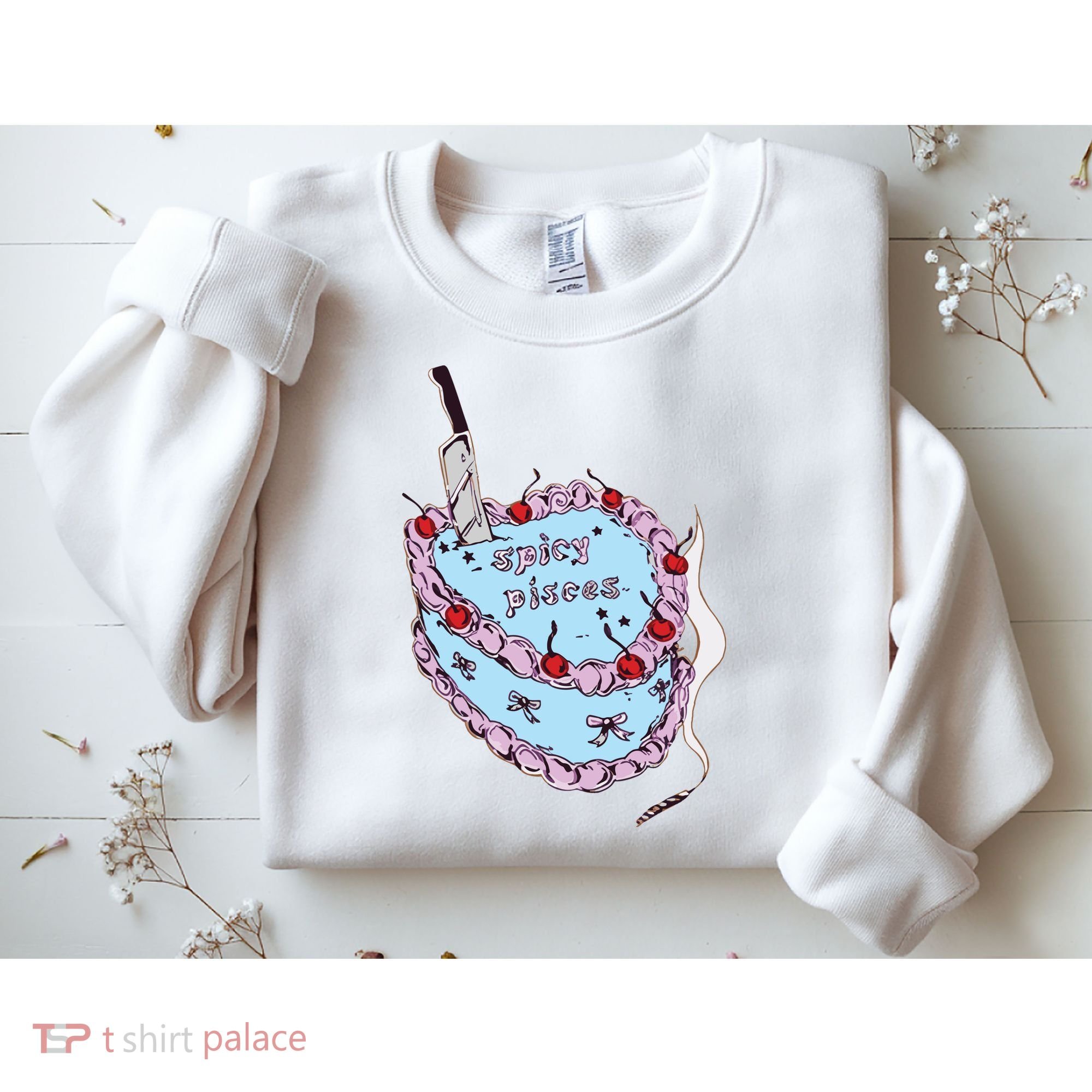 Celebrate The Birthday Rodrigo Spicy Pisces Sweatshirt