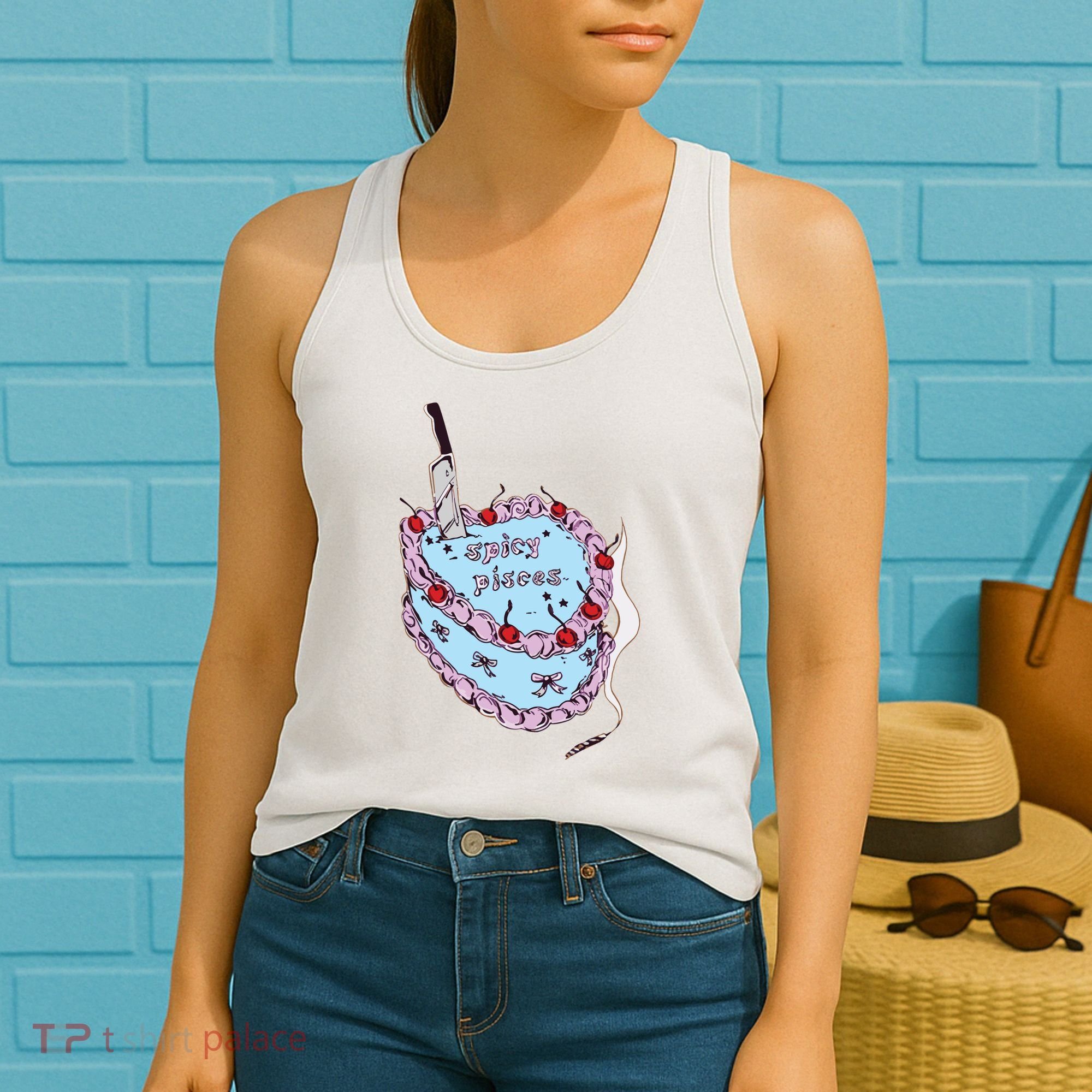 Celebrate The Birthday Rodrigo Spicy Pisces Women's Tank Top