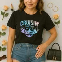 Cruisin Together Bahamas Gift Comfort Colors Boxy T-Shirt thumb 2