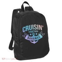 Cruisin Together Bahamas Gift Port Authority Crush Ripstop Backpack thumb 0