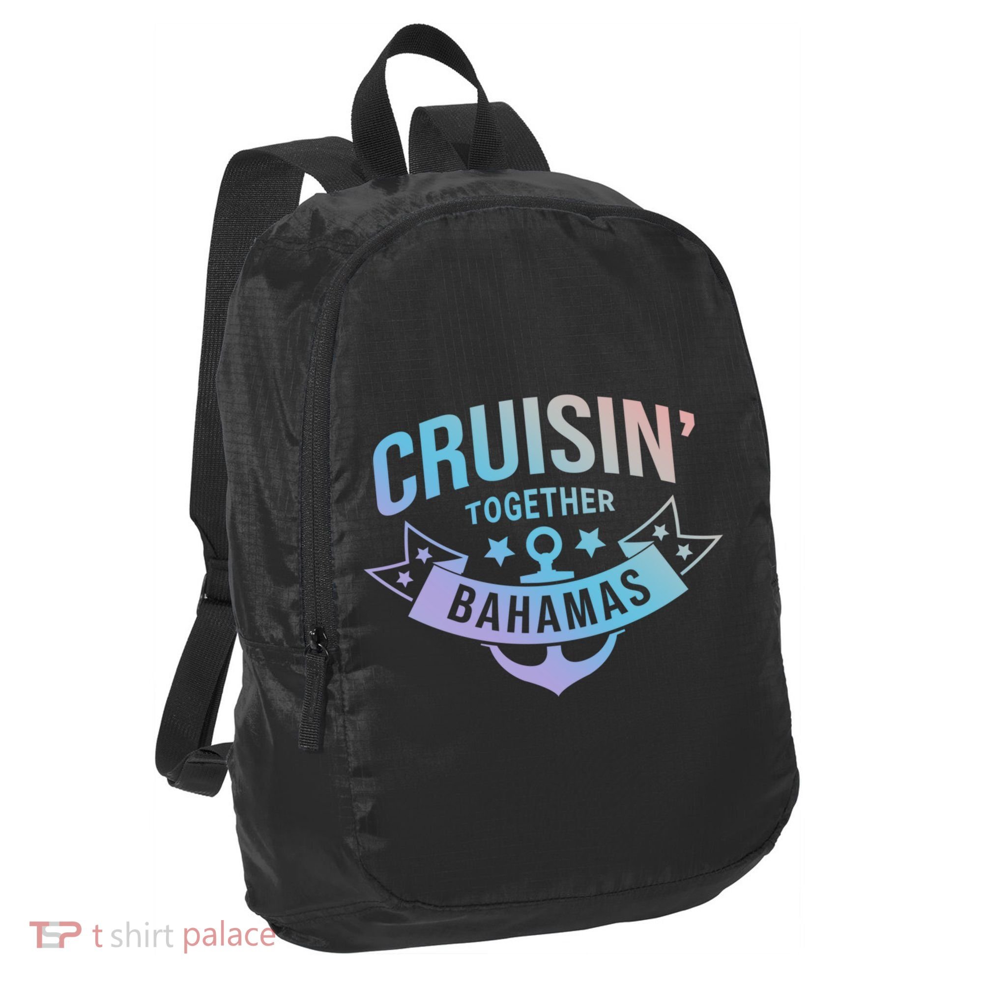 Cruisin Together Bahamas Gift Port Authority Crush Ripstop Backpack