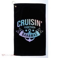 Cruisin Together Bahamas Gift Golf Towel thumb 0