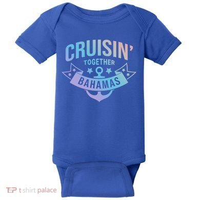 Cruisin Together Bahamas Gift Baby Bodysuit