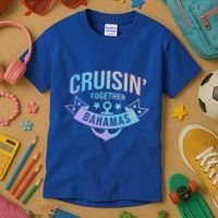 Cruisin Together Bahamas Gift Kids T-Shirt thumb 3