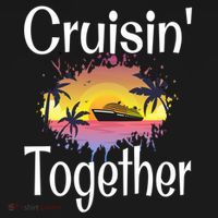 Cruisin Together Cruise Ship Vacation Couple Anniversary Cute Gift Women's Hoodie thumb 2