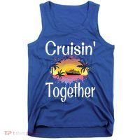 Cruisin Together Cruise Ship Vacation Couple Anniversary Cute Gift Tank Top thumb 0