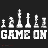 Chess Themed Chess Players With Chess Pieces Game On Tumbler thumb 3