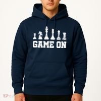 Chess Themed Chess Players With Chess Pieces Game On Hoodie thumb 2