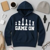 Chess Themed Chess Players With Chess Pieces Game On Hoodie thumb 3