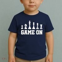 Chess Themed Chess Players With Chess Pieces Game On Toddler T-Shirt thumb 2