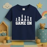 Chess Themed Chess Players With Chess Pieces Game On Toddler T-Shirt thumb 3