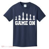Chess Themed Chess Players With Chess Pieces Game On Kids T-Shirt thumb 0