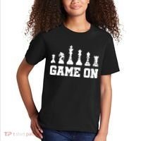 Chess Themed Chess Players With Chess Pieces Game On Kids T-Shirt thumb 2