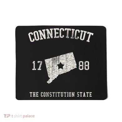 Connecticut The Constitution State Vintage Mousepad