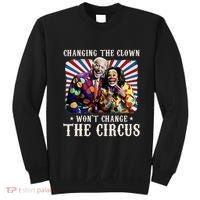 Changing The Clown WonT Change The Circus Kamala Clown Sweatshirt thumb 0