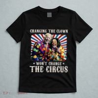 Changing The Clown WonT Change The Circus Kamala Clown T-Shirt thumb 5