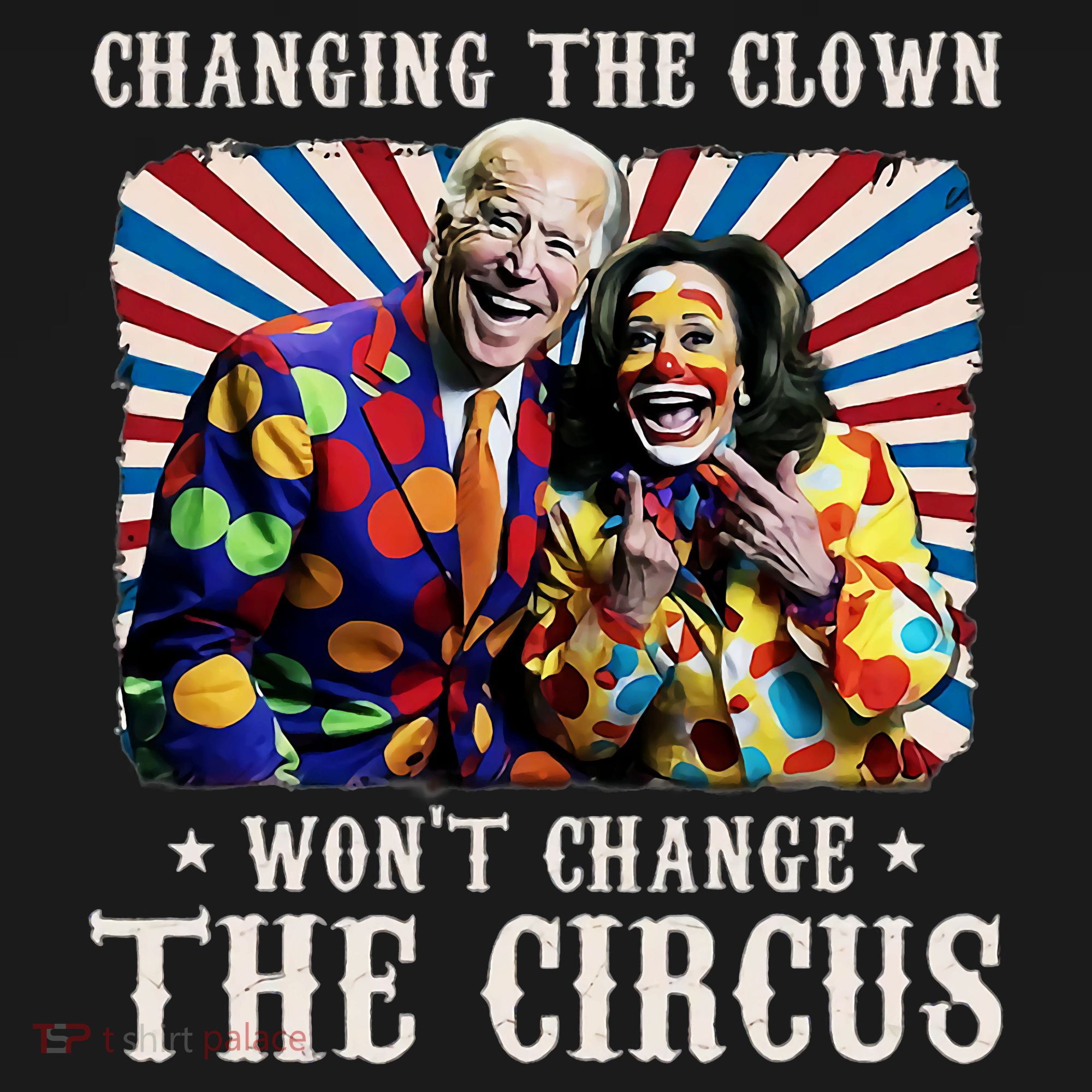 Changing The Clown WonT Change The Circus Kamala Clown Mousepad