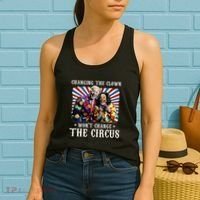 Changing The Clown WonT Change The Circus Kamala Clown Women's Tank Top thumb 2