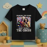 Changing The Clown WonT Change The Circus Kamala Clown Toddler T-Shirt thumb 3