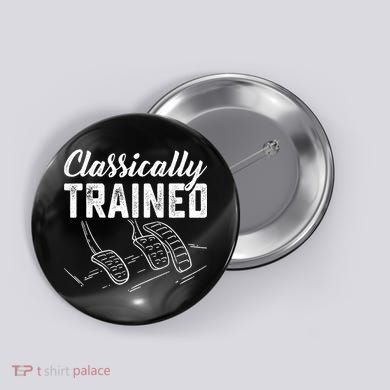 Classically Trained Car Pedals Driving Button