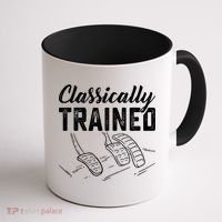 Classically Trained Car Pedals Driving Coffee Mug thumb 1