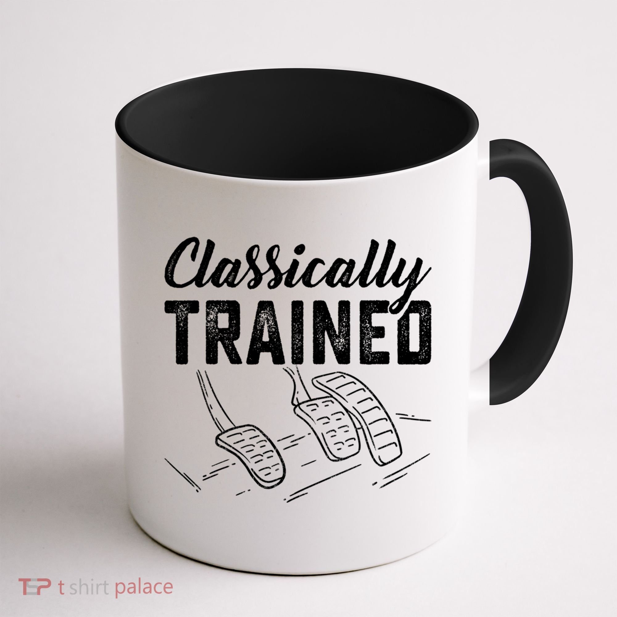 Classically Trained Car Pedals Driving Coffee Mug