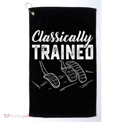 Classically Trained Car Pedals Driving Golf Towel
