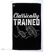 Classically Trained Car Pedals Driving Golf Towel thumb 0