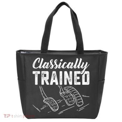Classically Trained Car Pedals Driving Tote Bag
