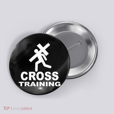 Cross Training Button