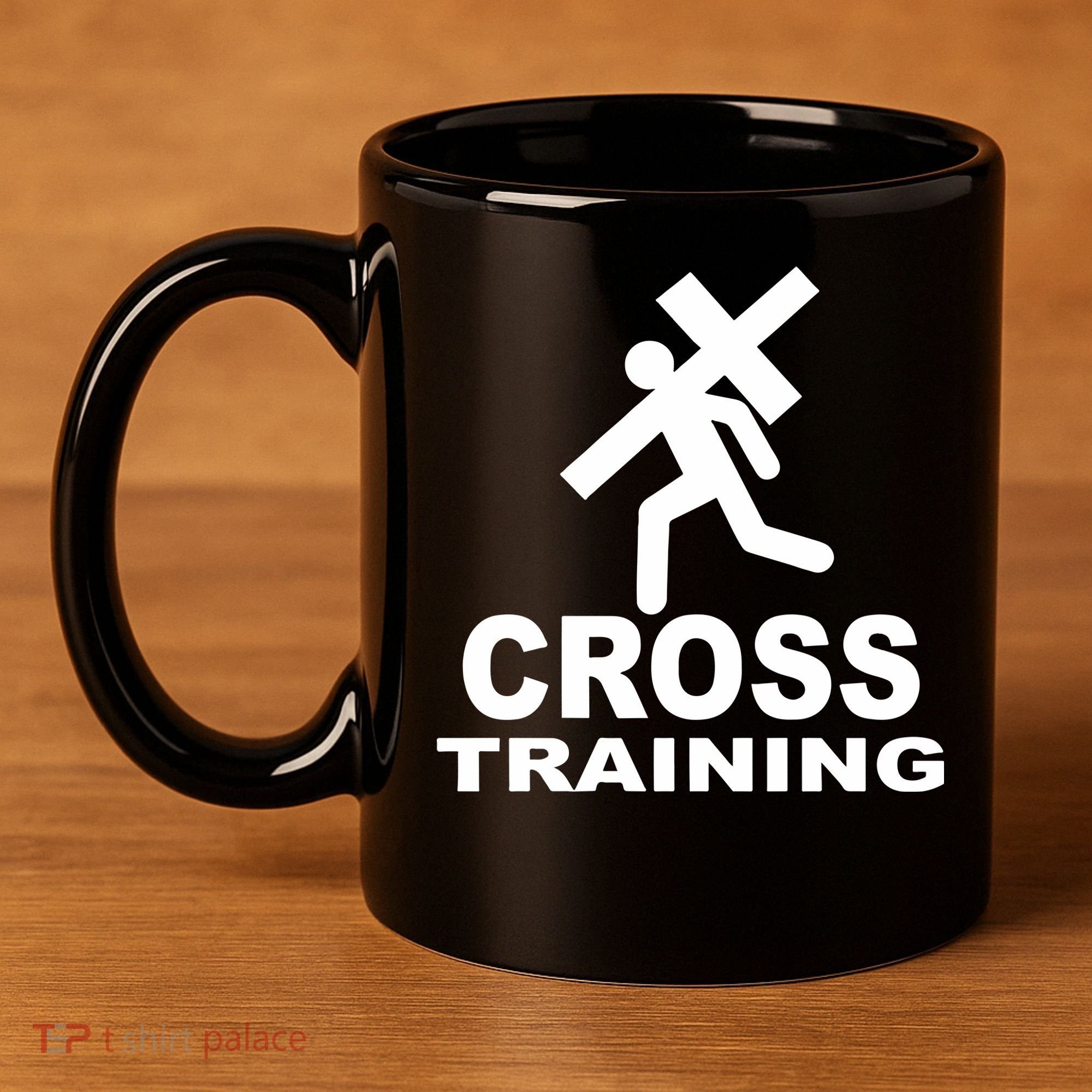 Cross Training 11oz C Handle Ceramic Mug