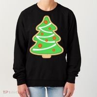 Christmas Tree Cookie Cute Holiday Women's Sweatshirt thumb 0