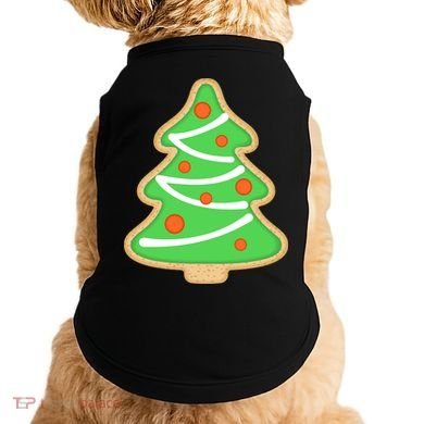Christmas Tree Cookie Cute Holiday Doggie Tank