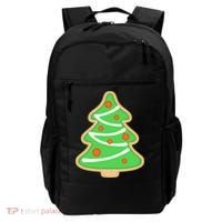 Christmas Tree Cookie Cute Holiday Backpack thumb 0