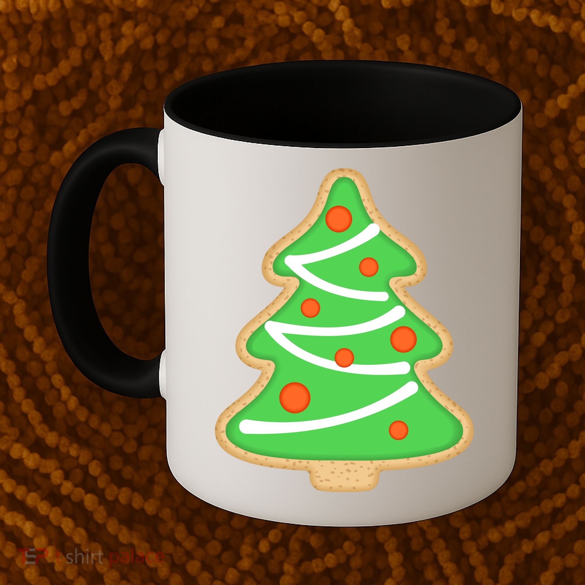 Christmas Tree Cookie Cute Holiday Coffee Mug