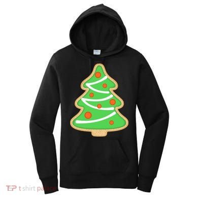 Christmas Tree Cookie Cute Holiday Women's Hoodie