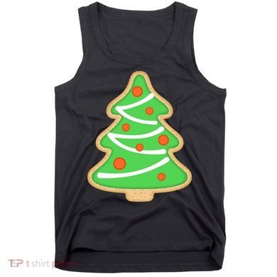 Christmas Tree Cookie Cute Holiday Tank Top