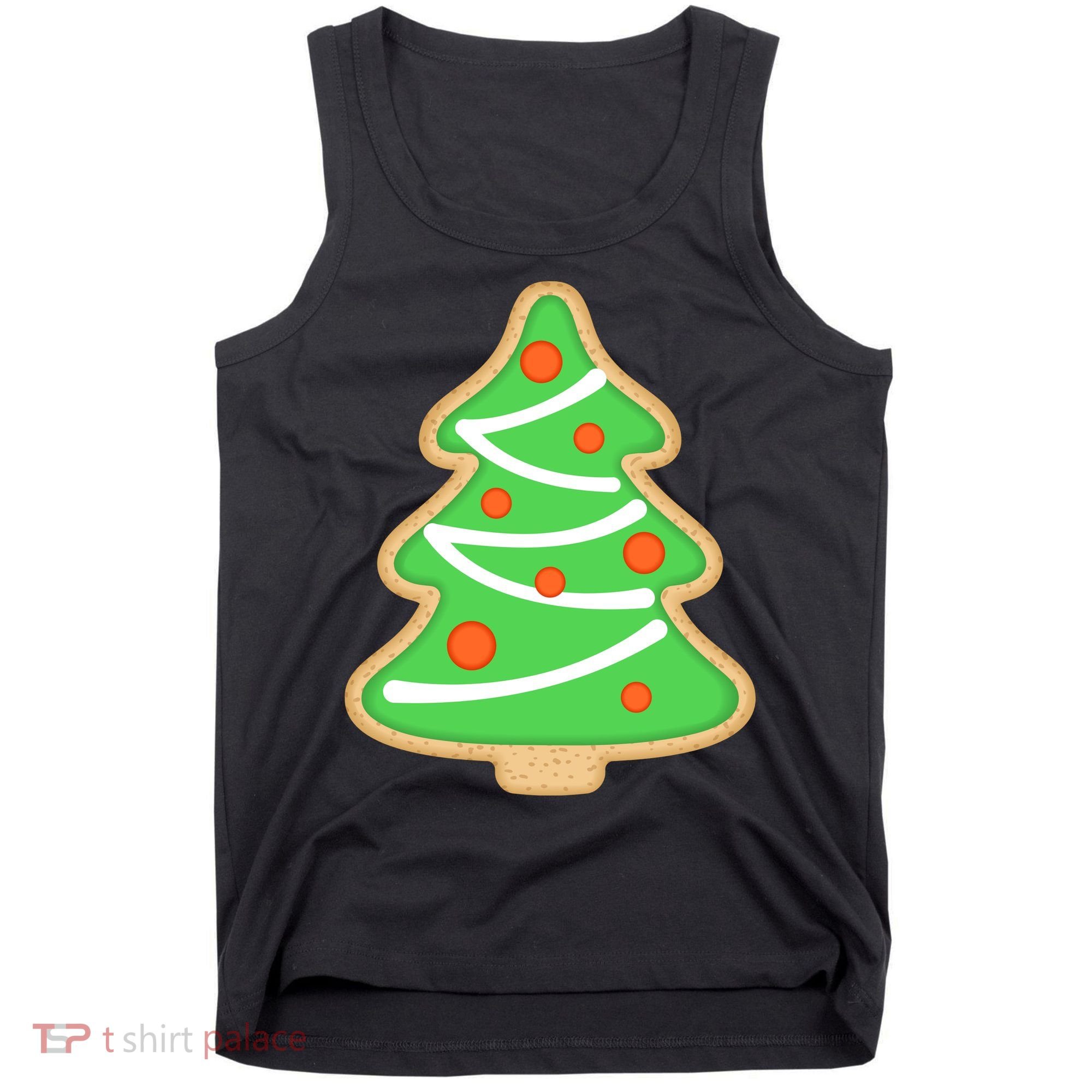 Christmas Tree Cookie Cute Holiday Tank Top
