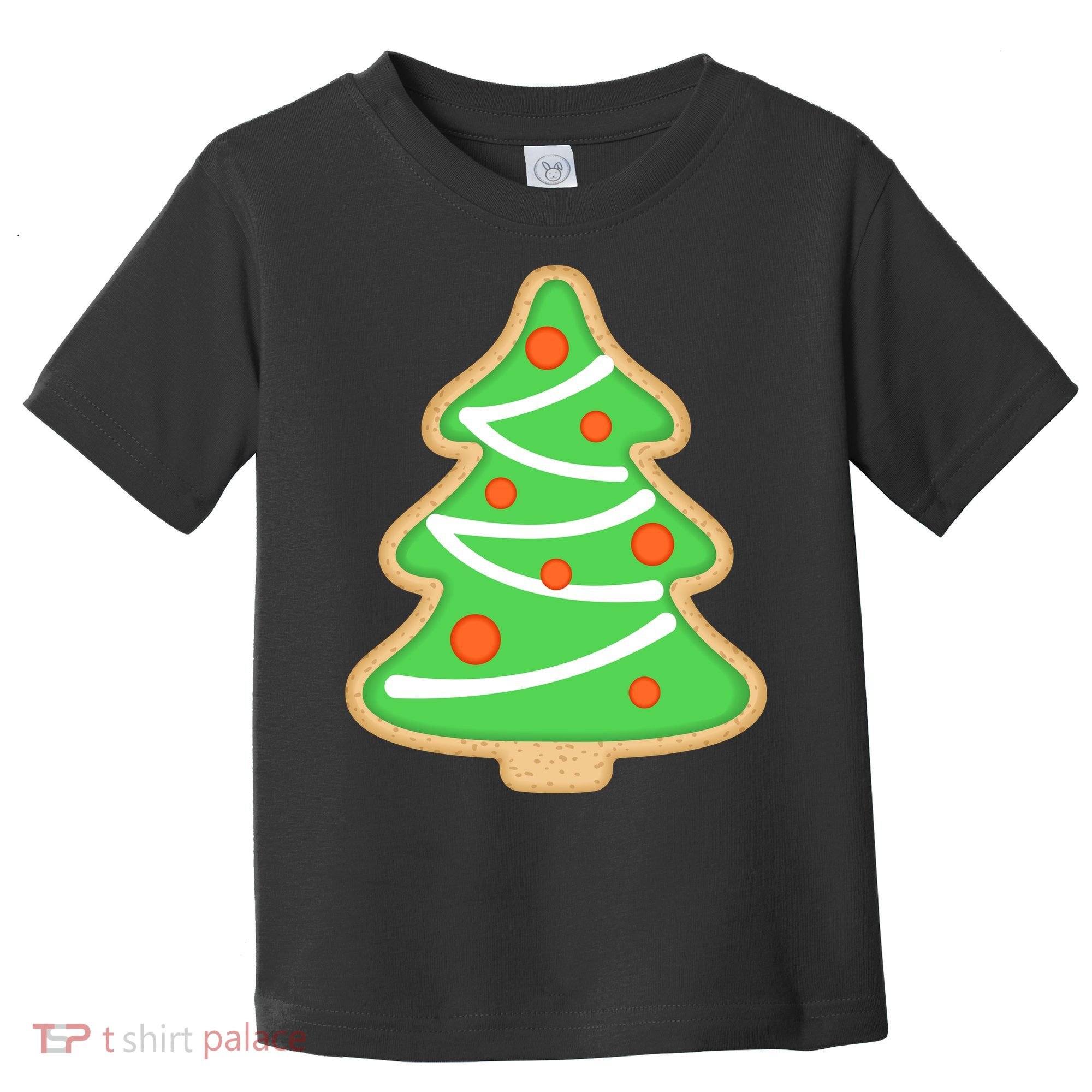 Christmas Tree Cookie Cute Holiday Toddler T-Shirt