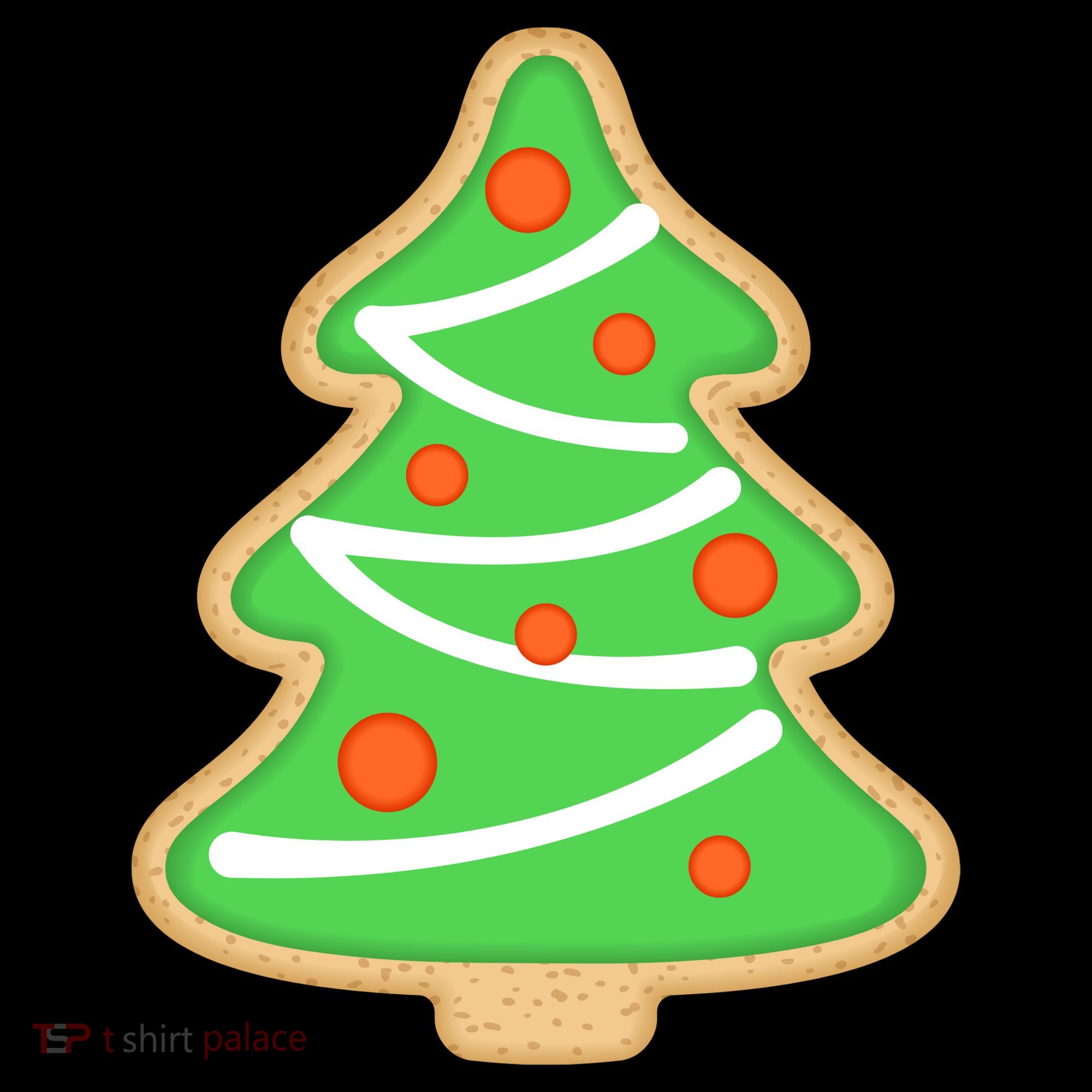 Christmas Tree Cookie Cute Holiday Women's Long Sleeve Shirt