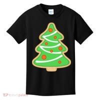 Christmas Tree Cookie Cute Holiday Kids T-Shirt thumb 0