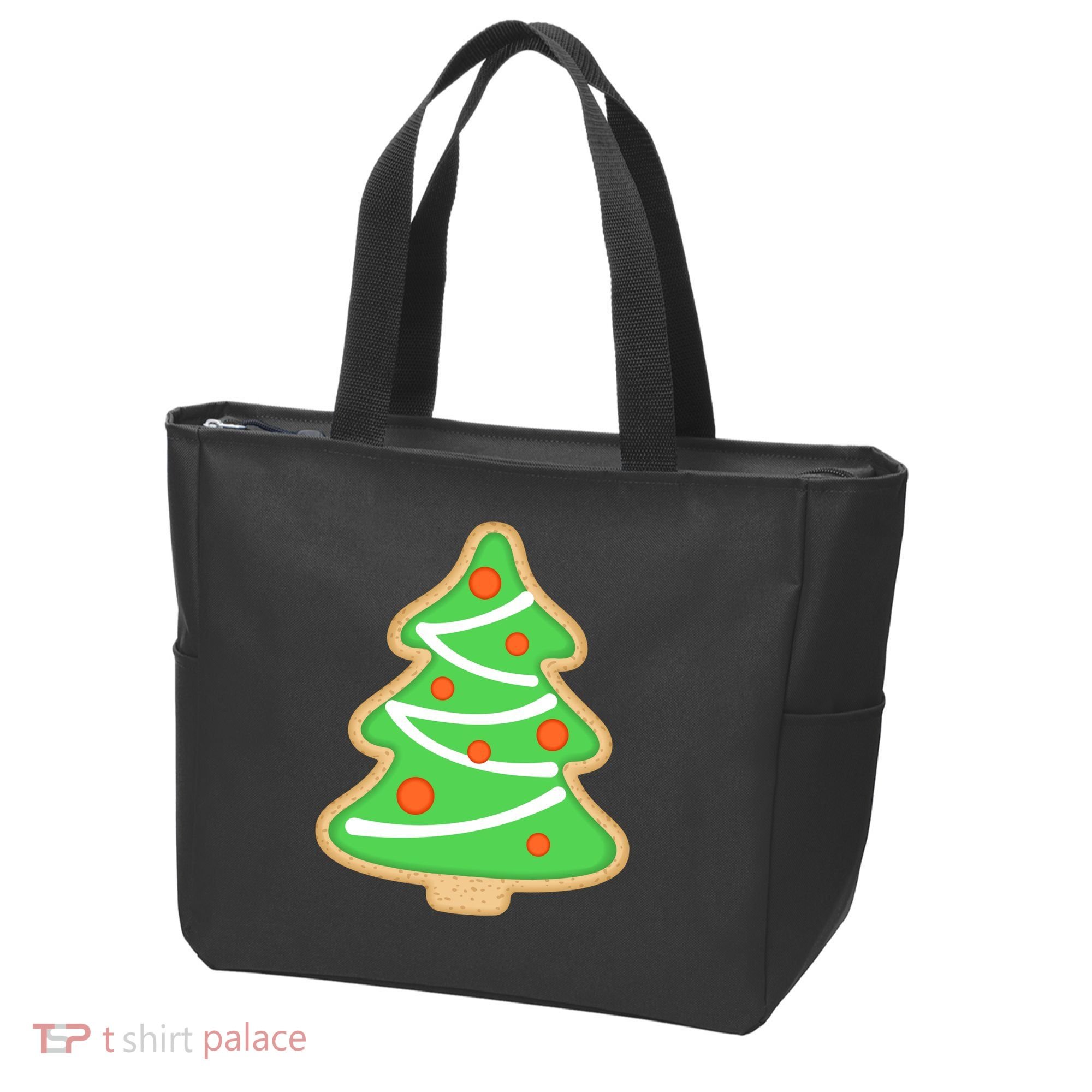 Christmas Tree Cookie Cute Holiday Tote Bag