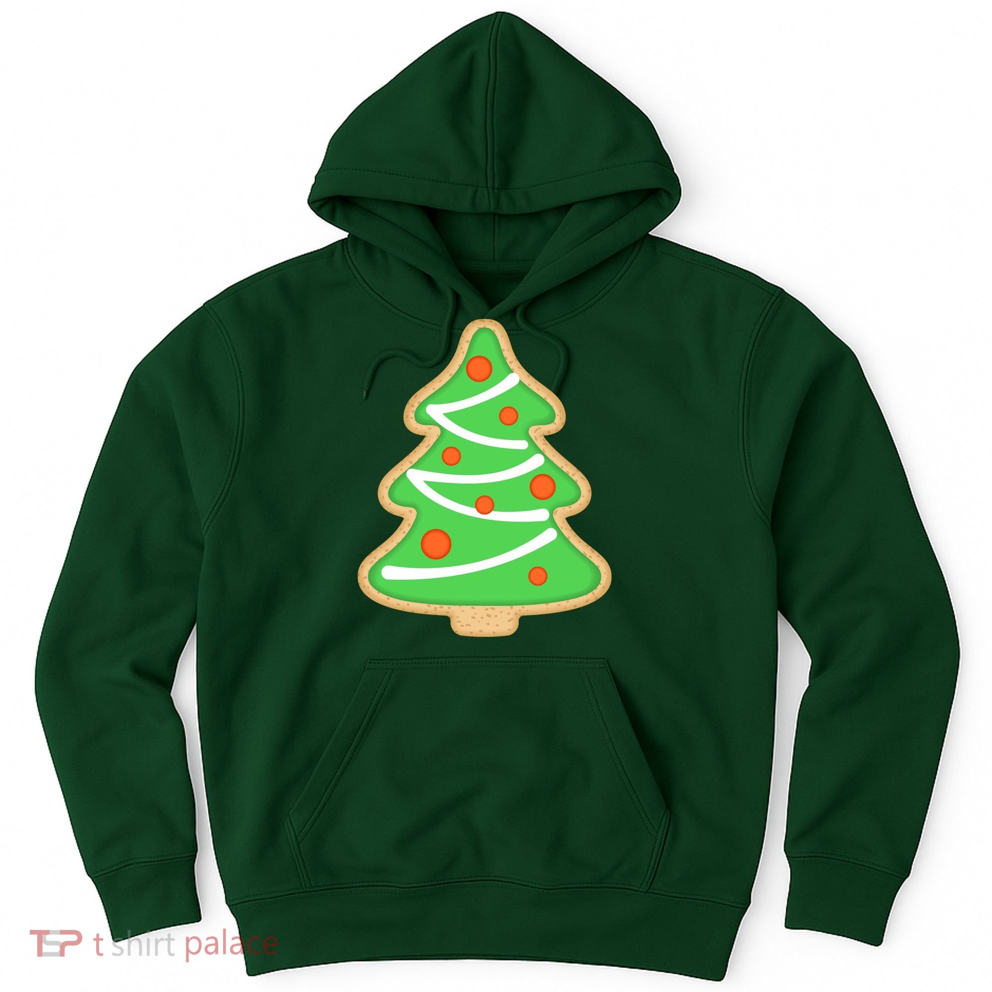 Christmas Tree Cookie Cute Holiday Hoodie