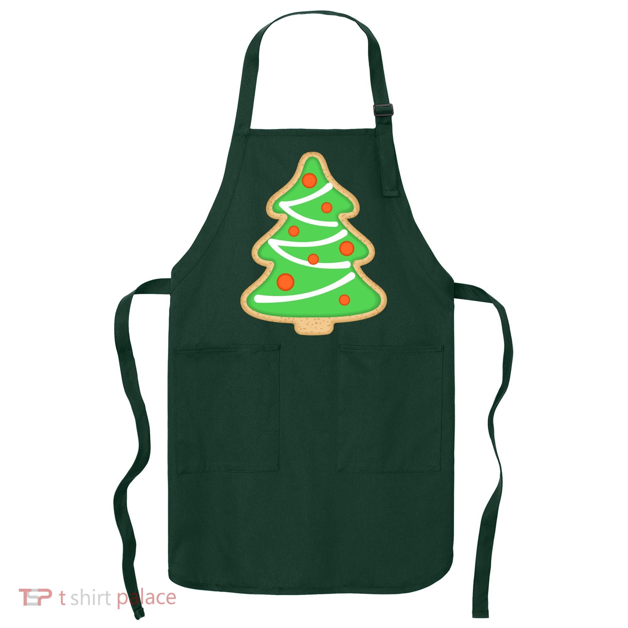 Christmas Tree Cookie Cute Holiday Apron