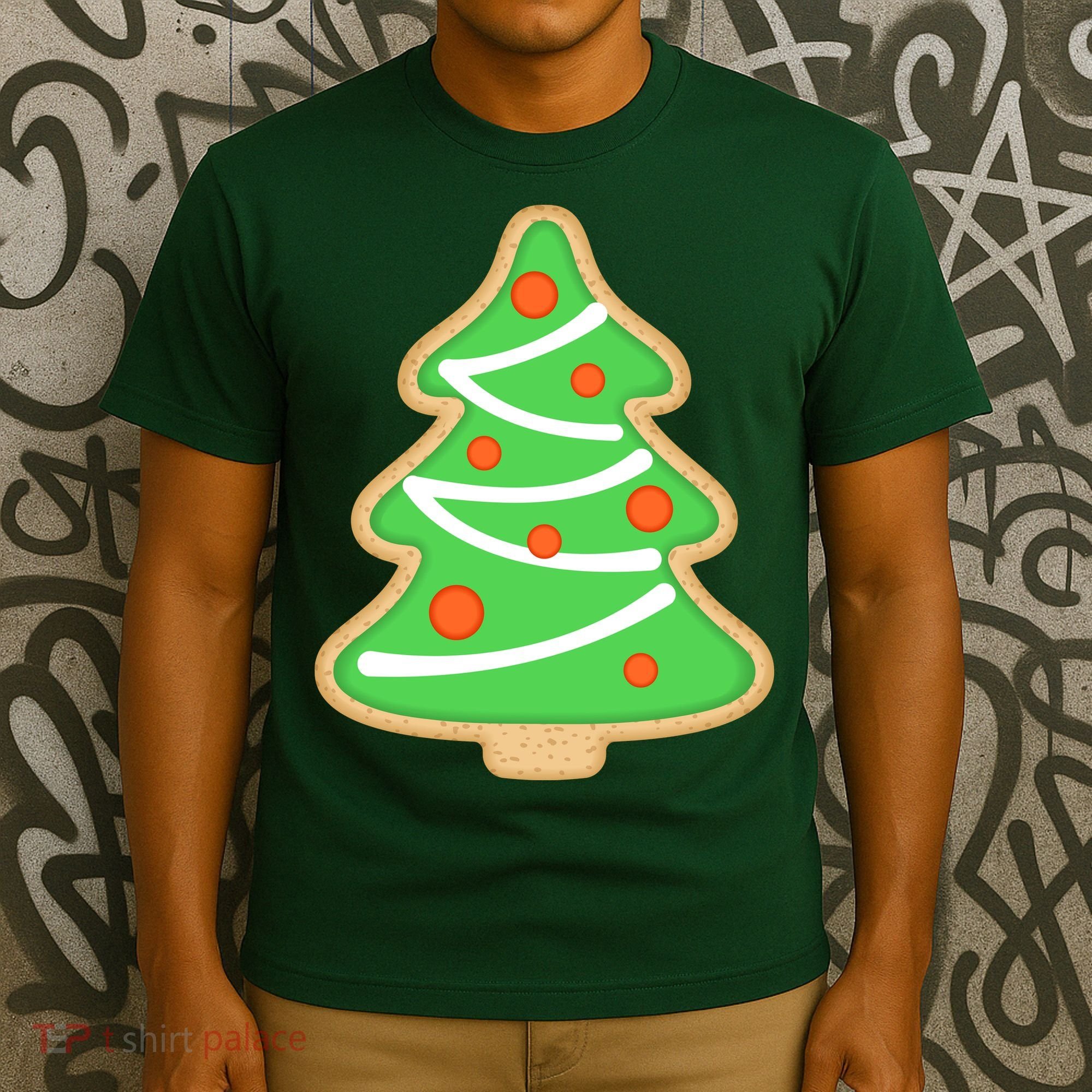 Christmas Tree Cookie Cute Holiday T-Shirt