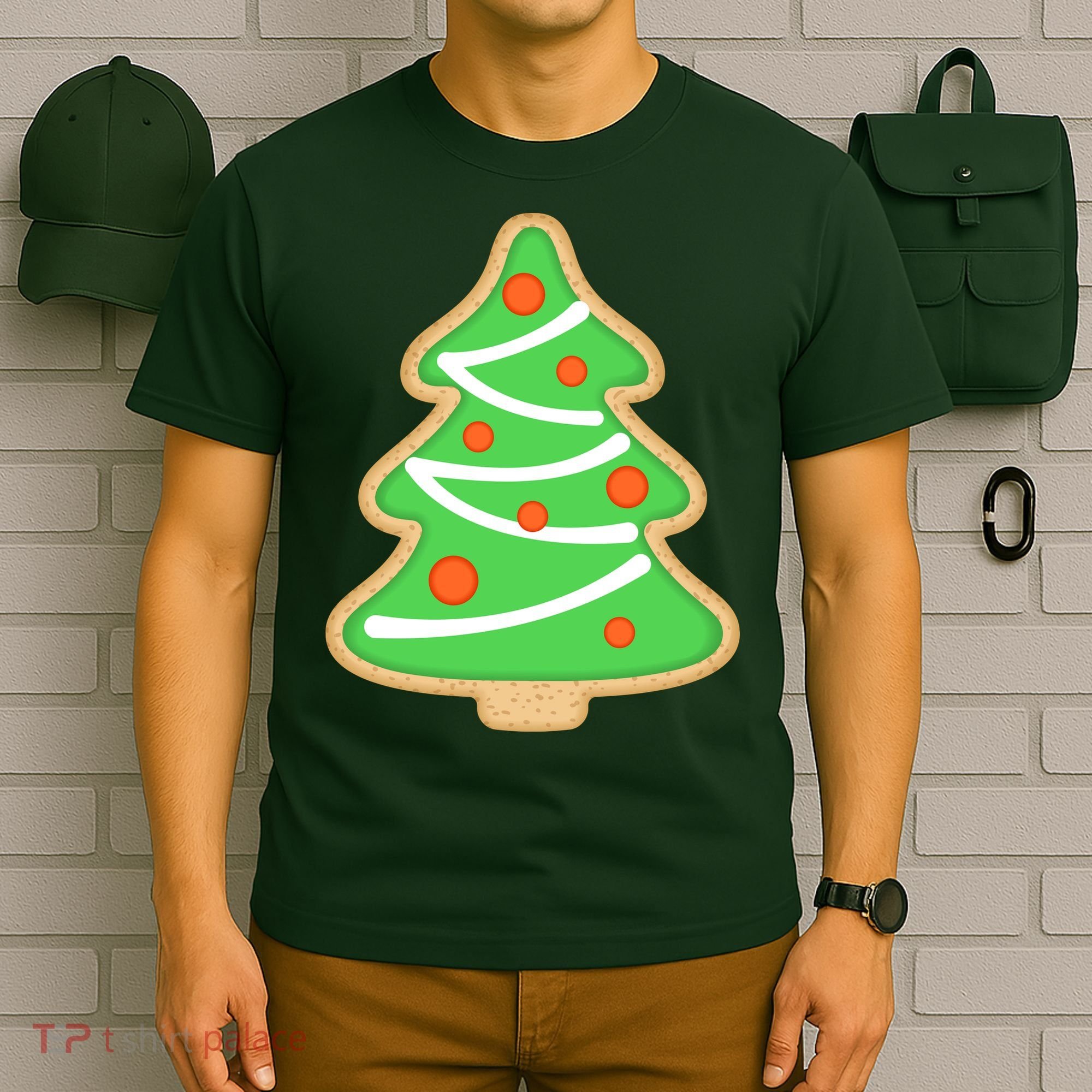 Christmas Tree Cookie Cute Holiday T-Shirt