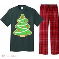 Christmas Tree Cookie Cute Holiday Pajama Set thumb 0